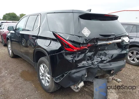 2023 Chevrolet Traverse Fwd Ls from USA, damaged, VIN 1GNERFKW1PJ333545
